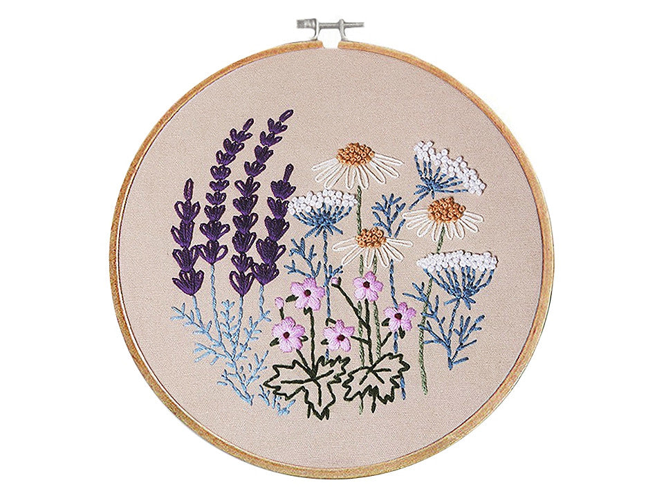 Kit de broderie/point de croix, motif pré-imprimé