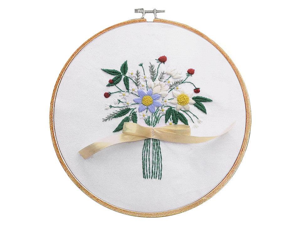 Kit de broderie/point de croix, motif pré-imprimé