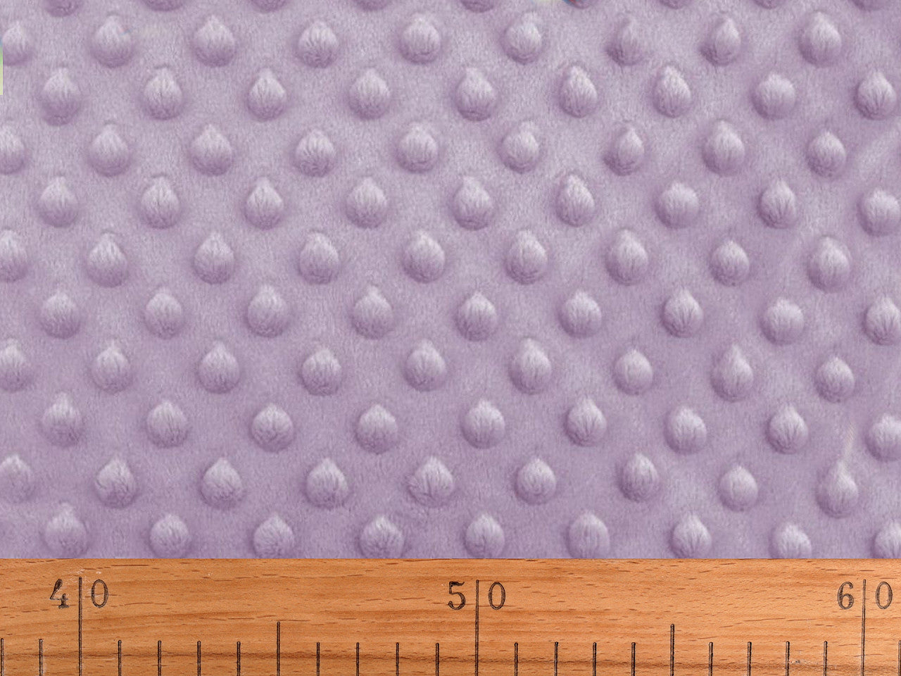 Tissu SAN Minky Plush 3D, à pois