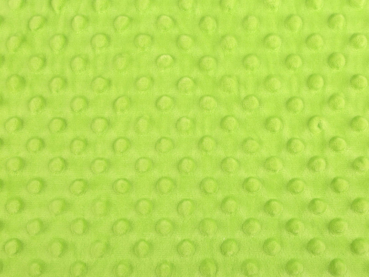 Tissu SAN Minky Plush 3D, à pois