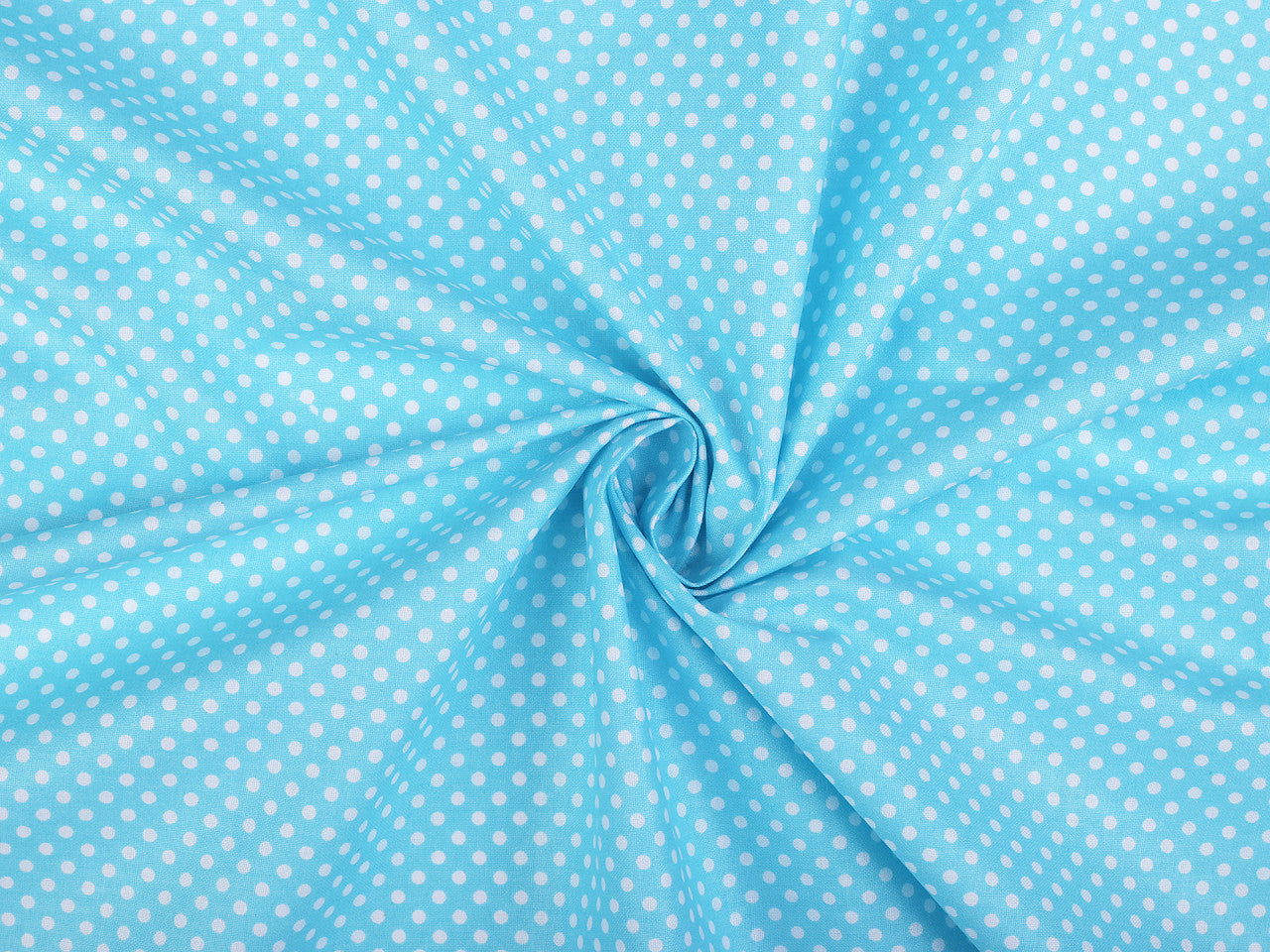 Tissu/Toile en coton à pois