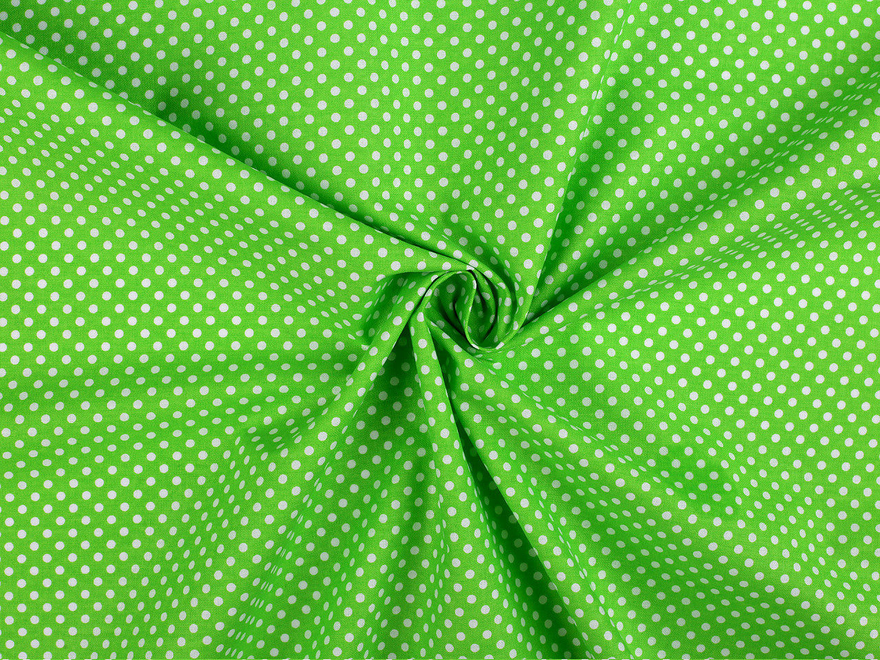 Tissu/Toile en coton à pois
