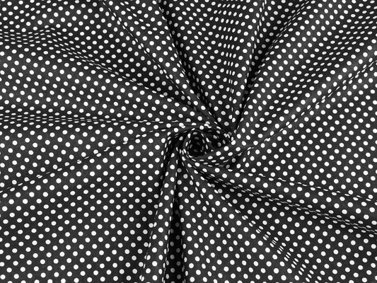 Tissu/Toile en coton à pois