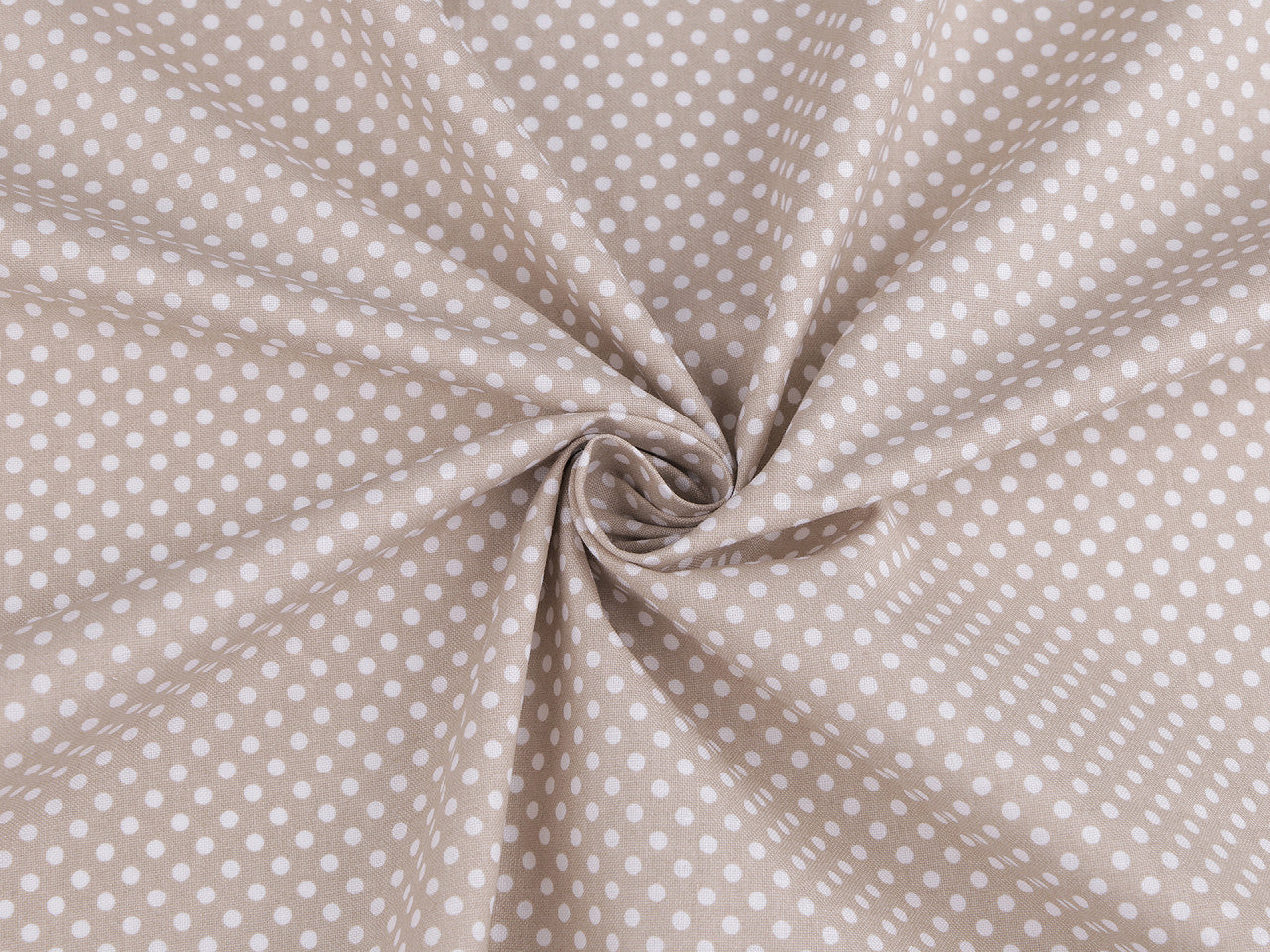 Tissu/Toile en coton à pois