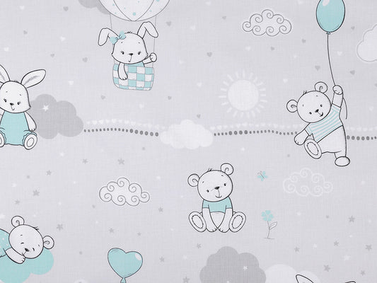 Cretonne en coton oekotex Moutons