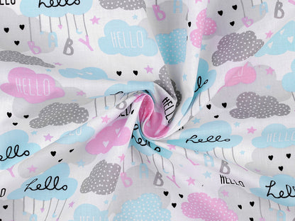 Cretonne en coton oekotex Moutons