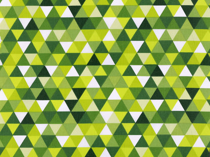 Cretonne en coton Triangles