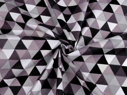 Cretonne en coton Triangles