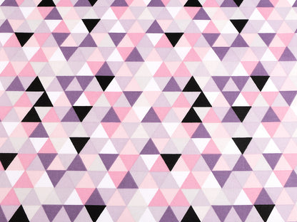 Cretonne en coton Triangles