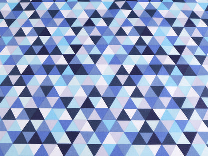 Cretonne en coton Triangles