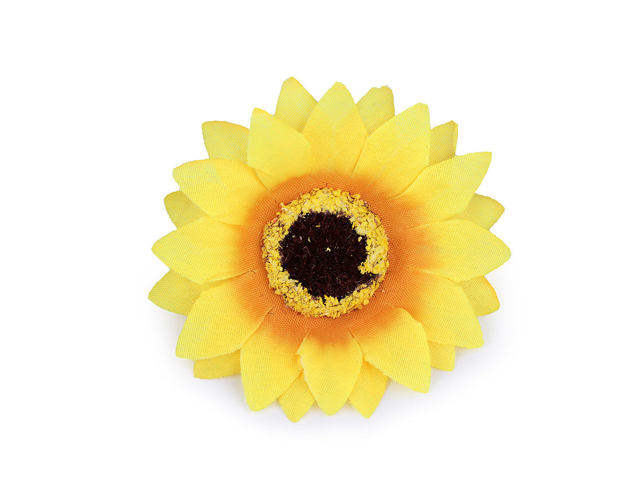 Bouton de tournesol artificiel, Ø 7 cm