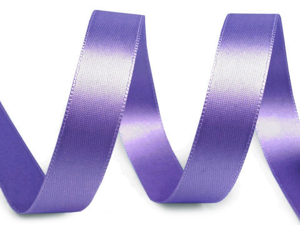 Ruban satiné double face, largeur 15 mm
