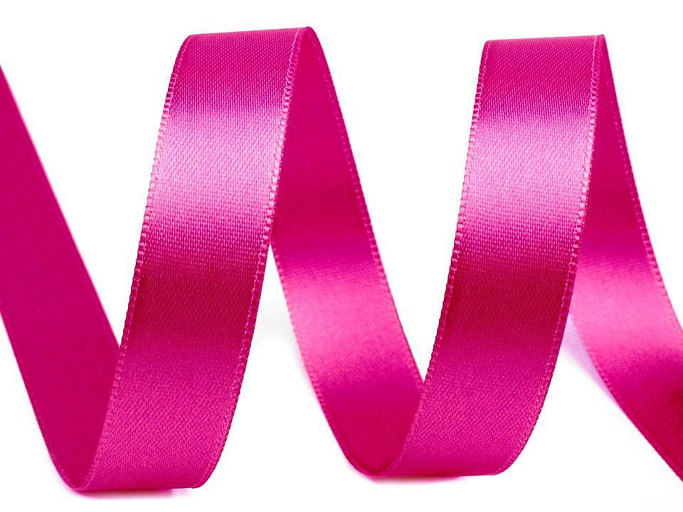 Ruban satiné double face, largeur 15 mm