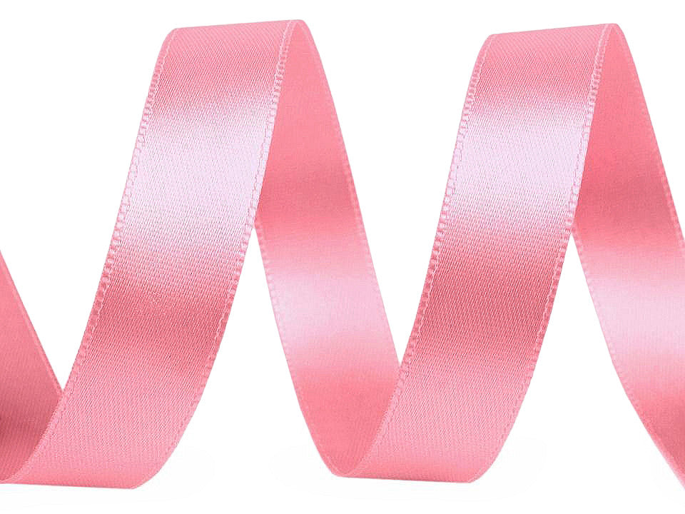 Ruban satiné double face, largeur 15 mm