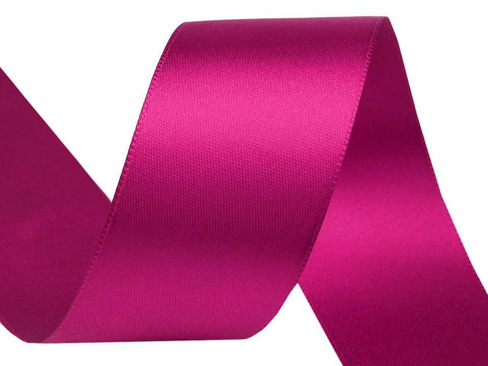 Ruban satiné double face, largeur 40 mm