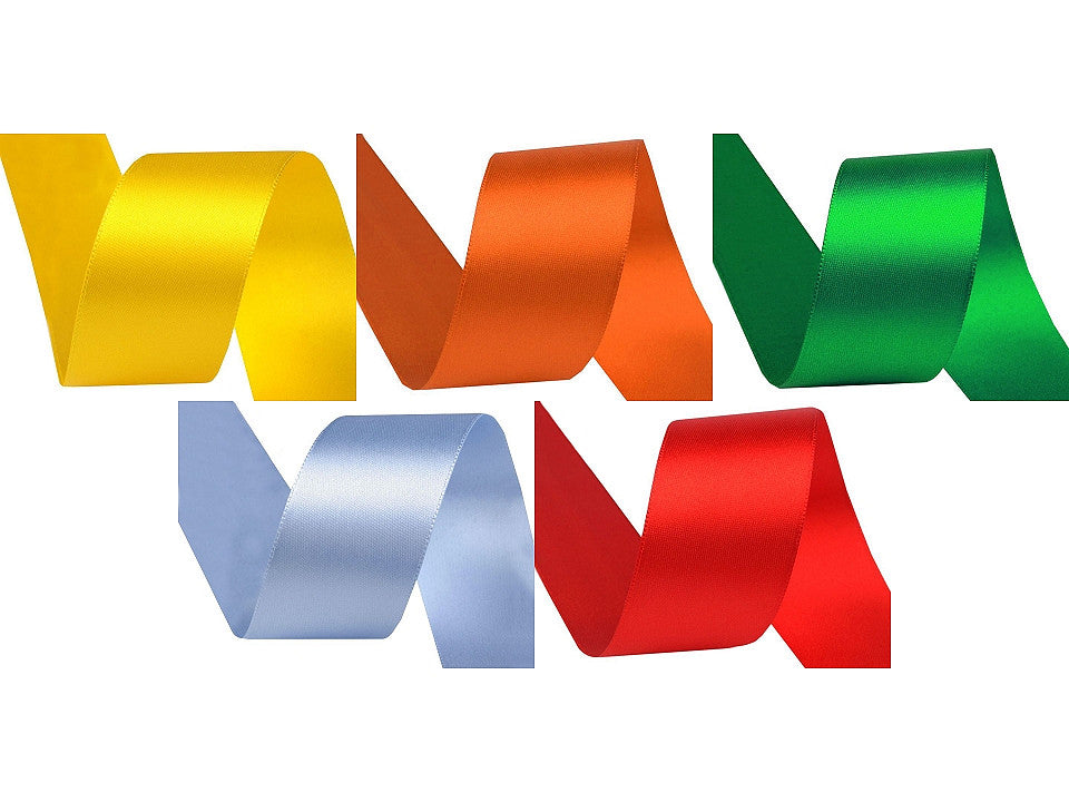 Ruban satiné double face, largeur 40 mm