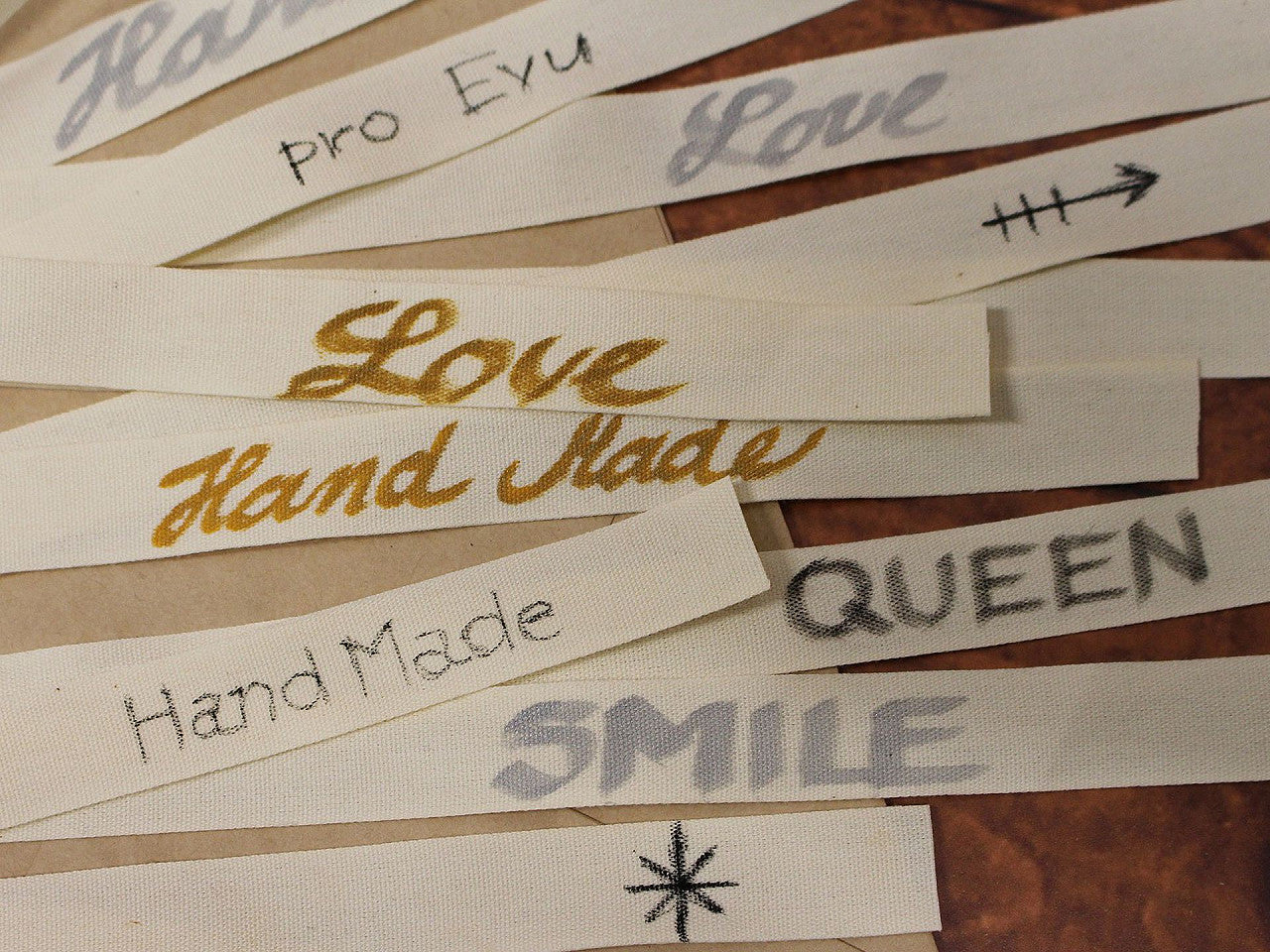 Ruban en toile de coton, largeur 15 mm