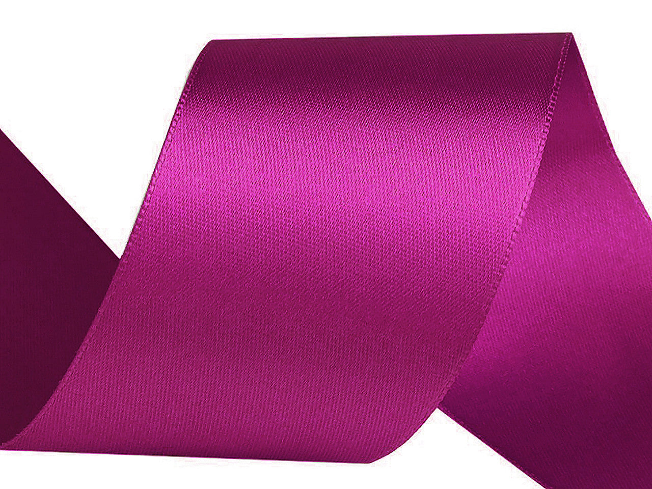 Ruban satiné double face, largeur 50 mm