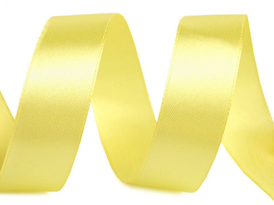 Paquets de ruban satiné par 5 m, largeur 20 mm