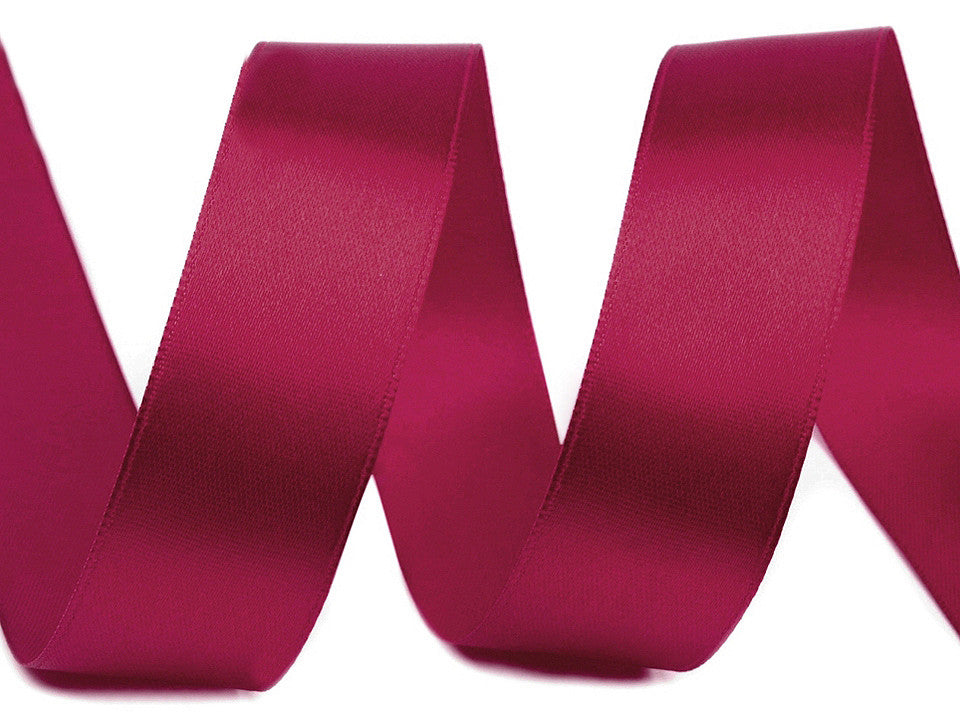 Paquets de ruban satiné par 5 m, largeur 20 mm