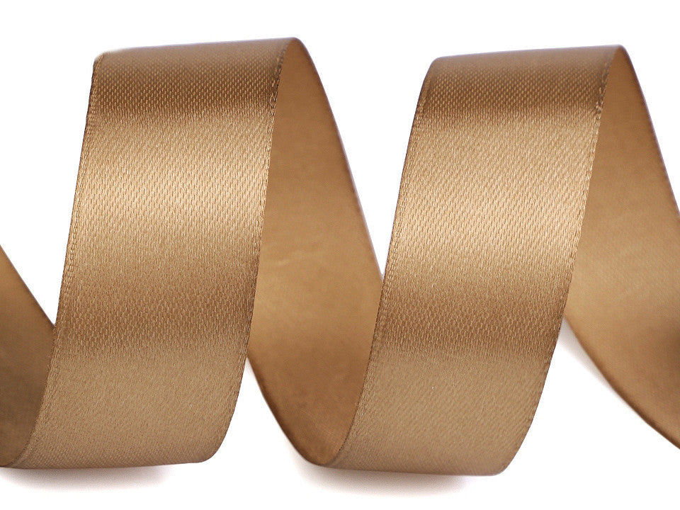 Paquets de ruban satiné par 5 m, largeur 20 mm