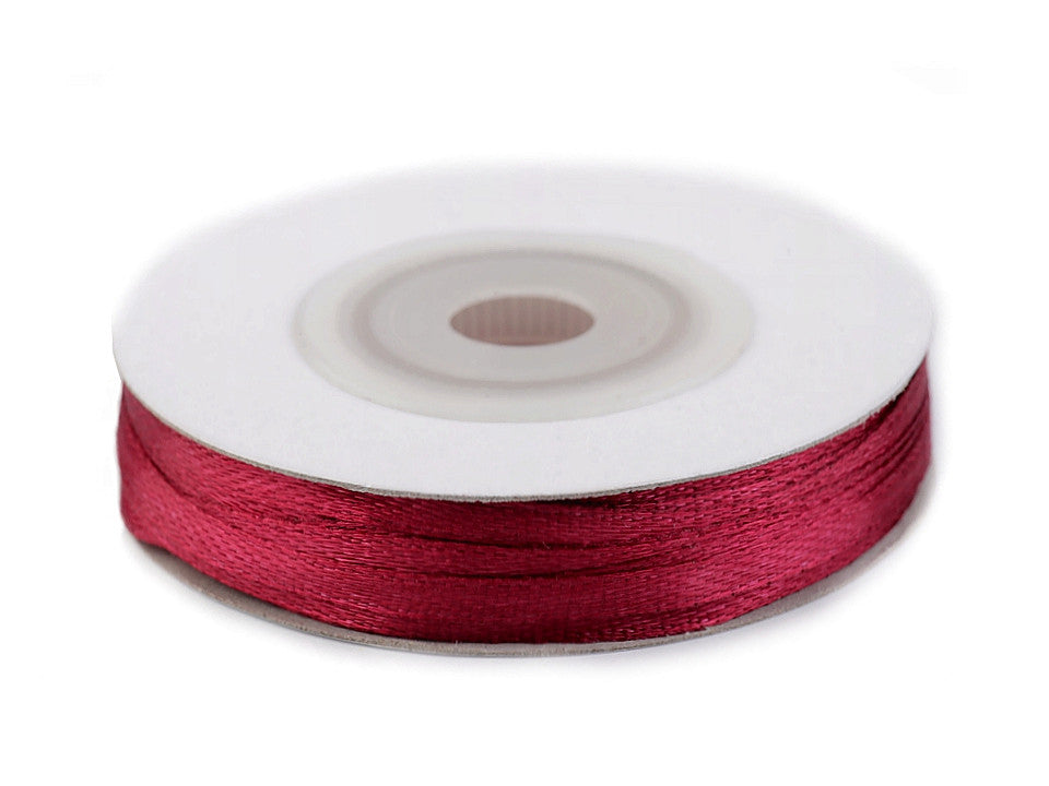 Ruban satiné, largeur 3 mm