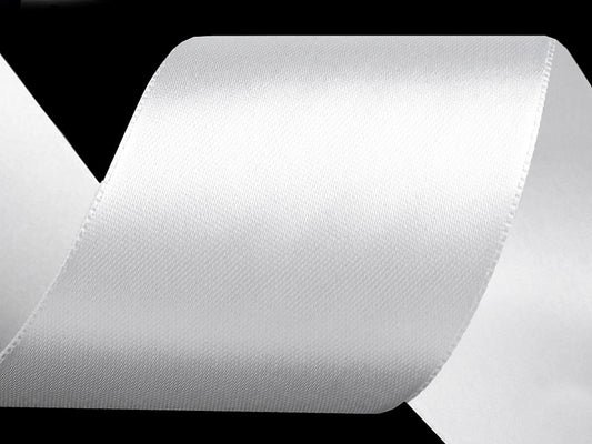 Paquets de ruban satiné par 3 m, largeur 50 mm