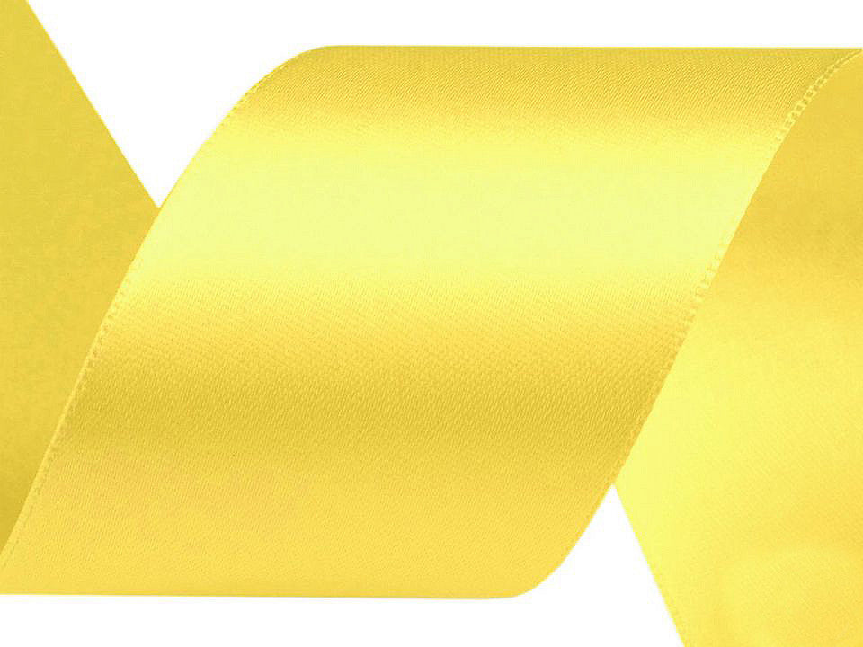 Paquets de ruban satiné par 3 m, largeur 50 mm