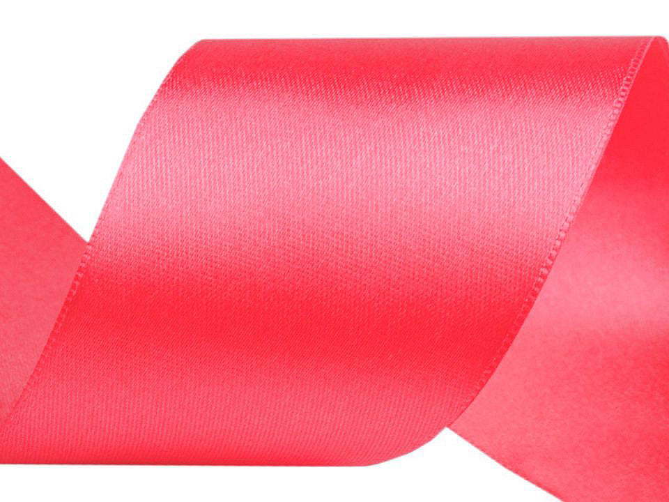 Paquets de ruban satiné par 3 m, largeur 50 mm