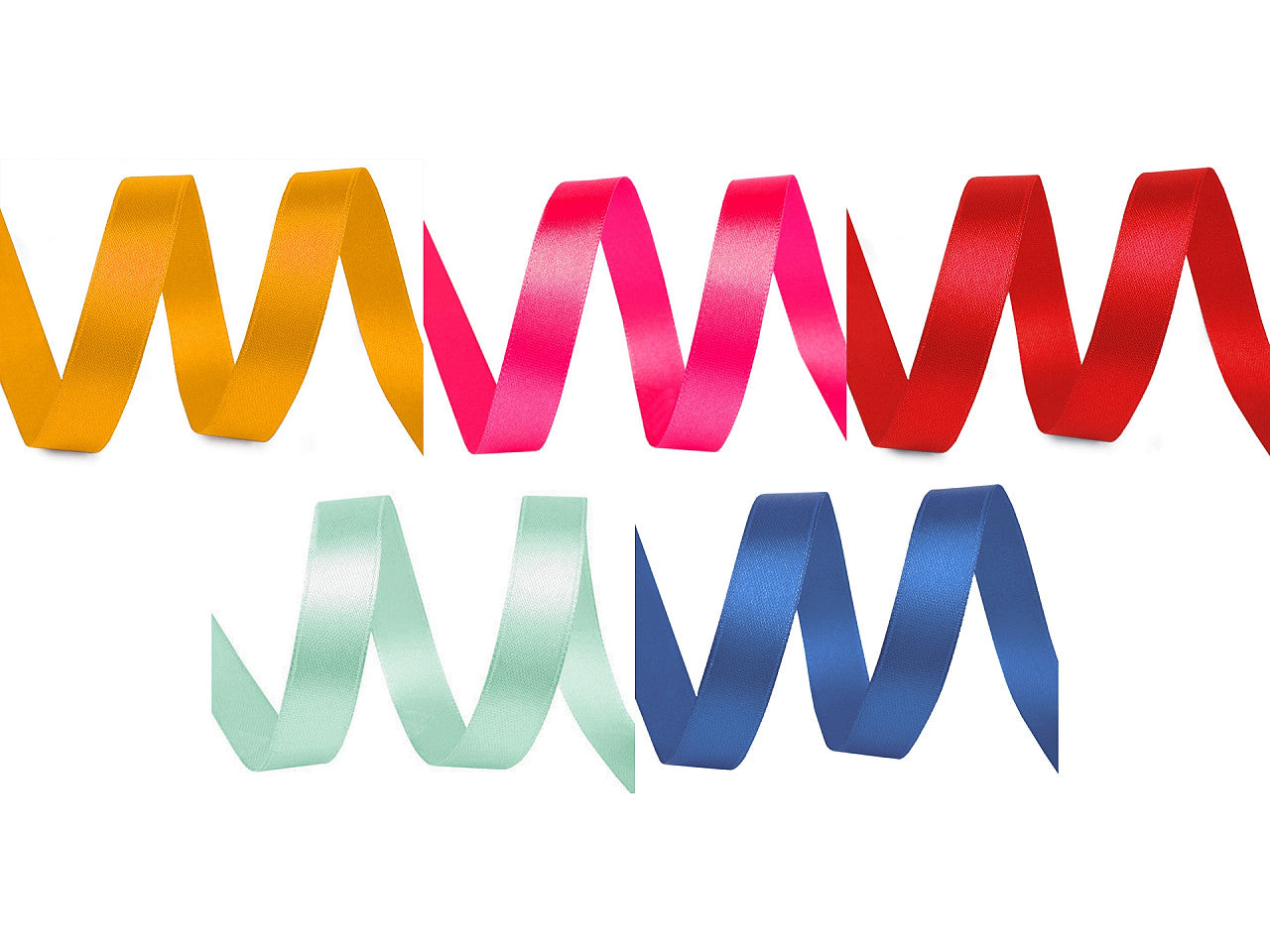 Ruban satiné, largeur 12 mm