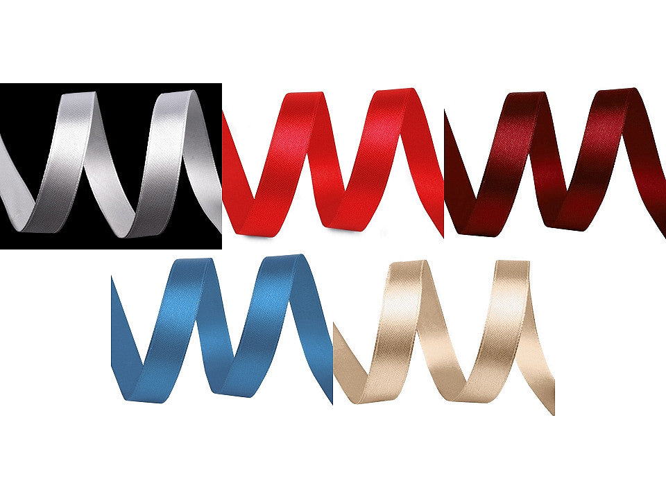 Ruban satiné, largeur 12 mm