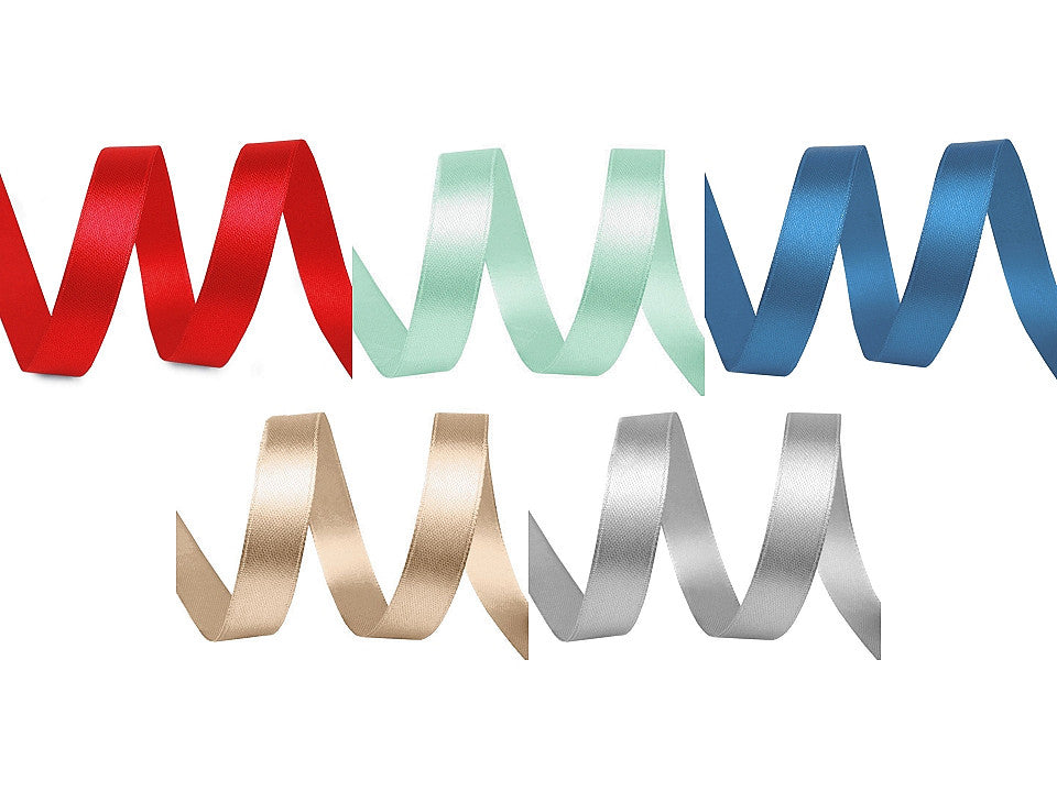 Ruban satiné, largeur 12 mm
