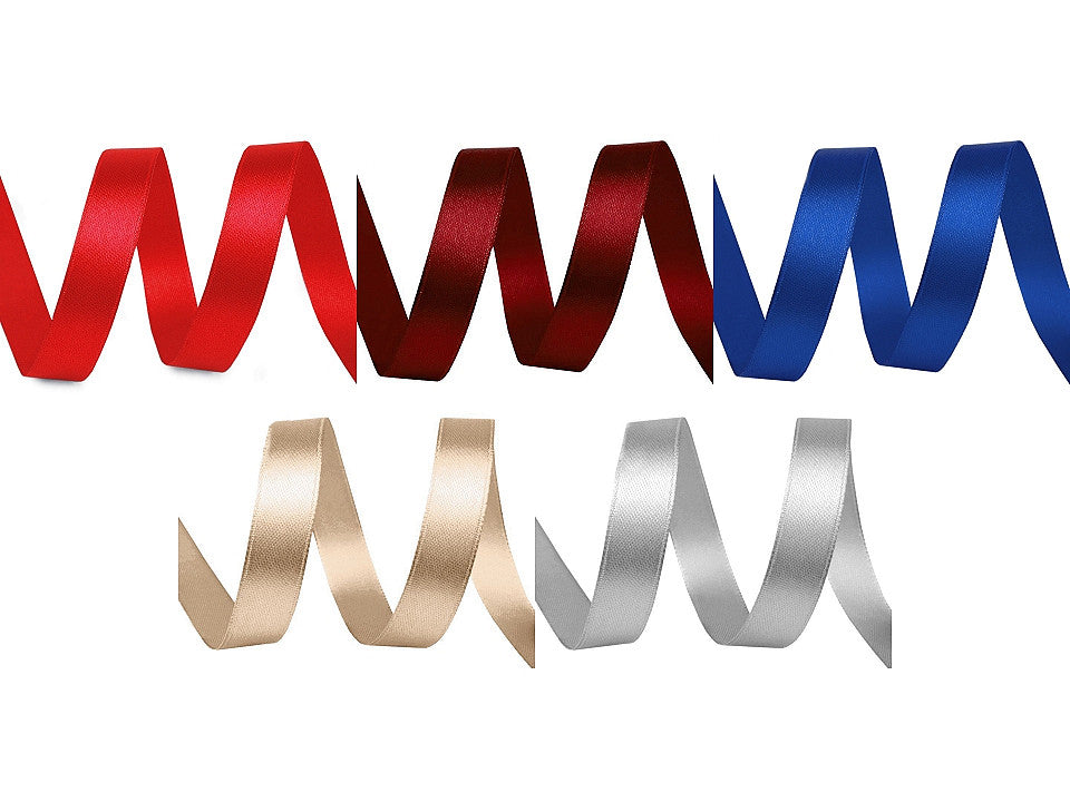 Ruban satiné, largeur 12 mm