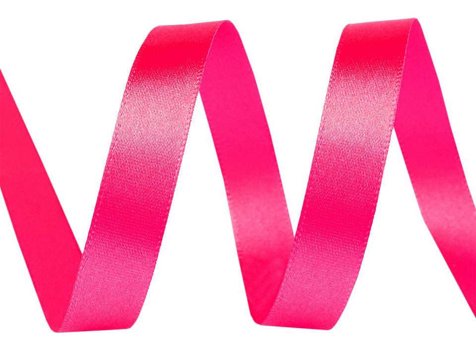 Paquets de ruban satiné par 5 m, largeur 12 mm