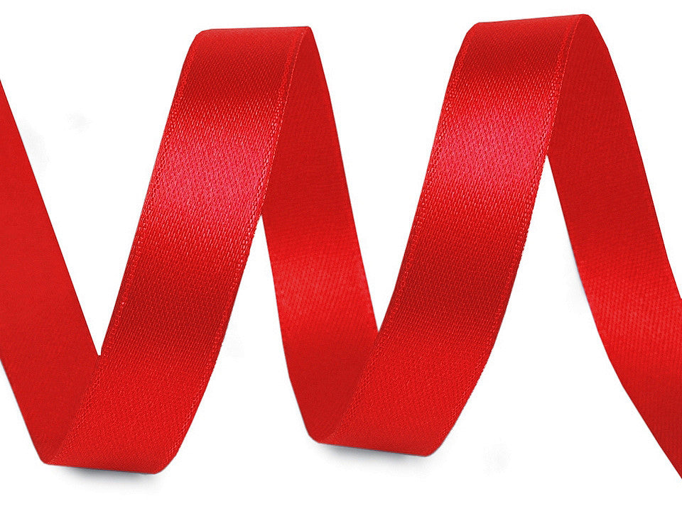 Paquets de ruban satiné par 5 m, largeur 12 mm