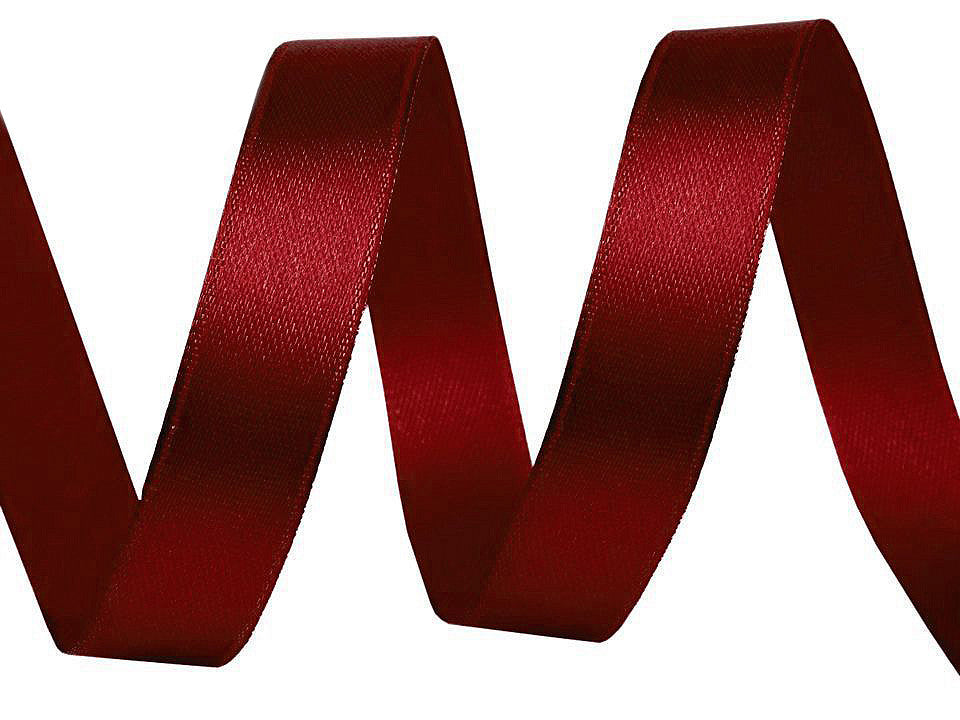 Paquets de ruban satiné par 5 m, largeur 12 mm