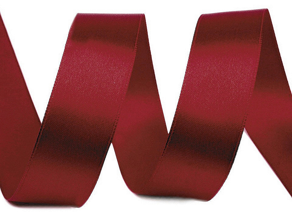 Ruban satiné, largeur 25 mm