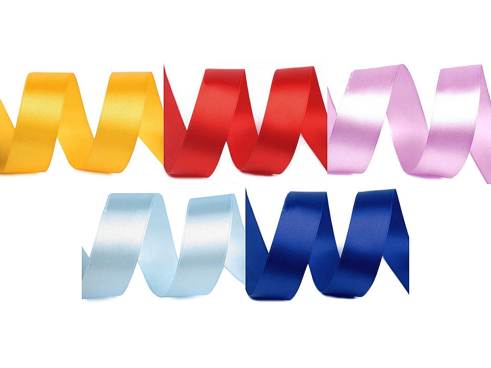 Ruban satiné, largeur 25 mm