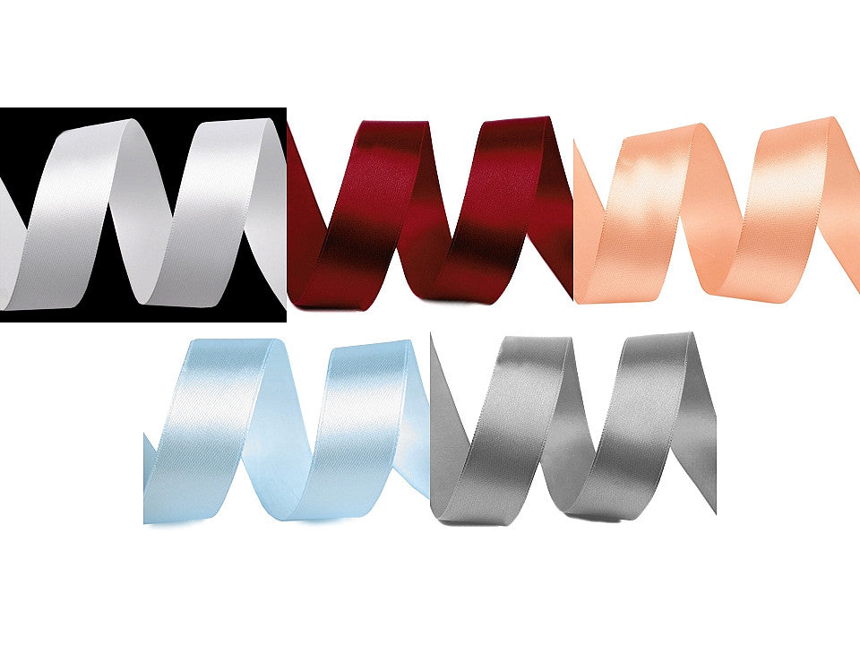 Ruban satiné, largeur 25 mm
