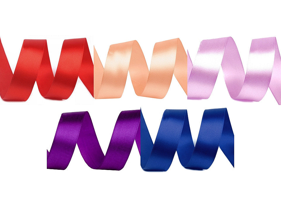 Ruban satiné, largeur 25 mm