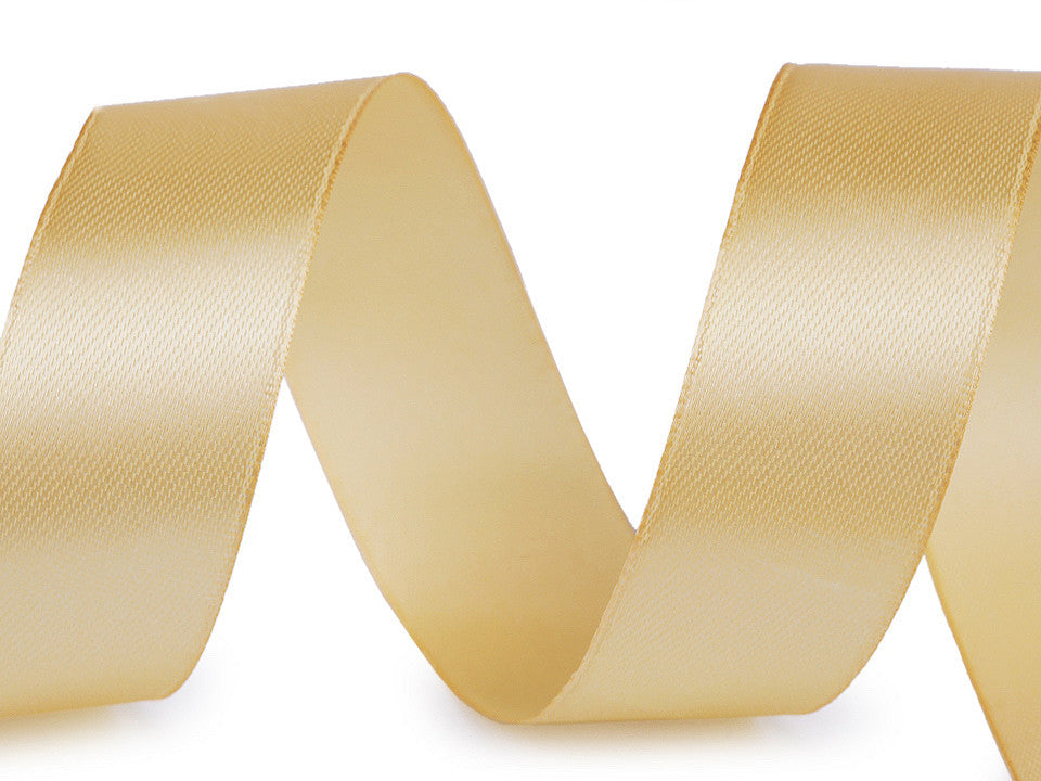 Paquets de ruban satiné par 5 m, largeur 25 mm