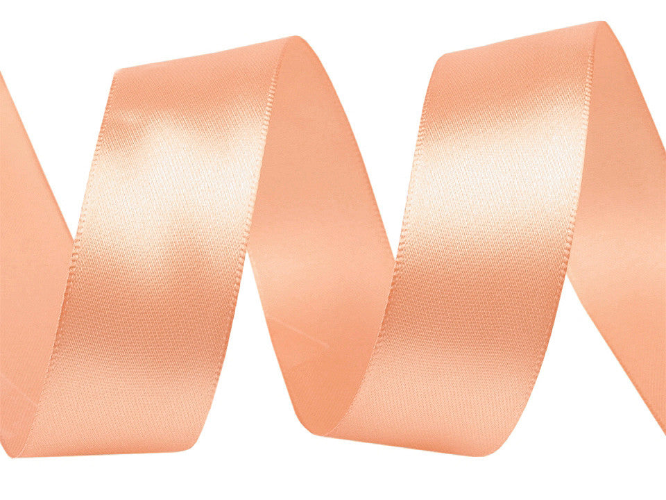 Paquets de ruban satiné par 5 m, largeur 25 mm
