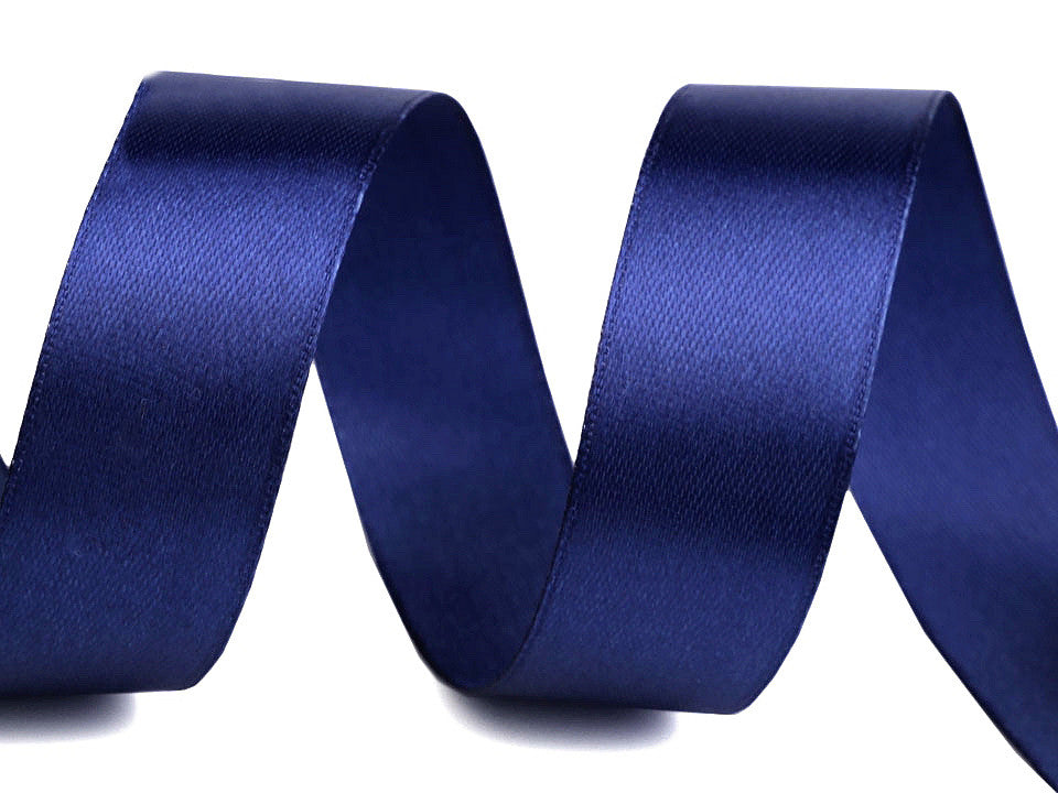 Paquets de ruban satiné par 5 m, largeur 25 mm