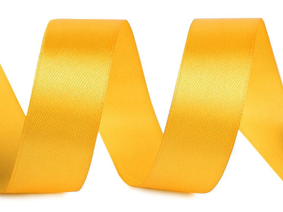 Paquets de ruban satiné par 5 m, largeur 25 mm