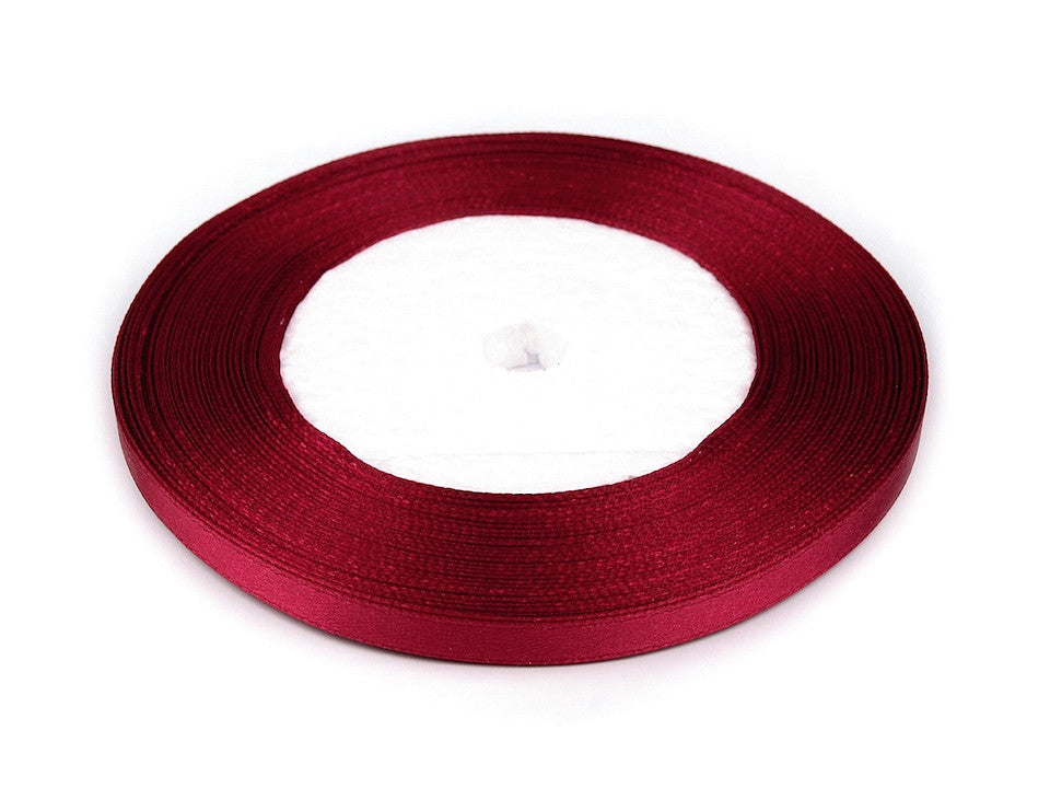 Ruban satiné, largeur 6 mm