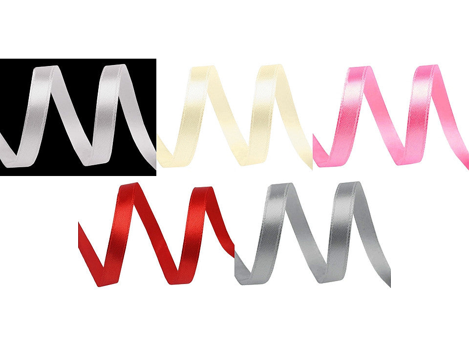 Ruban satiné, largeur 6 mm