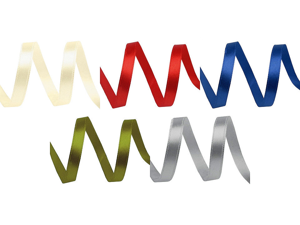 Ruban satiné, largeur 6 mm