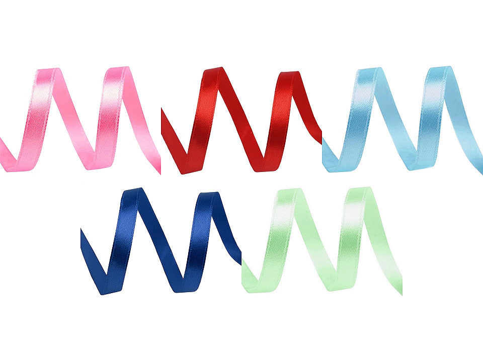 Ruban satiné, largeur 6 mm