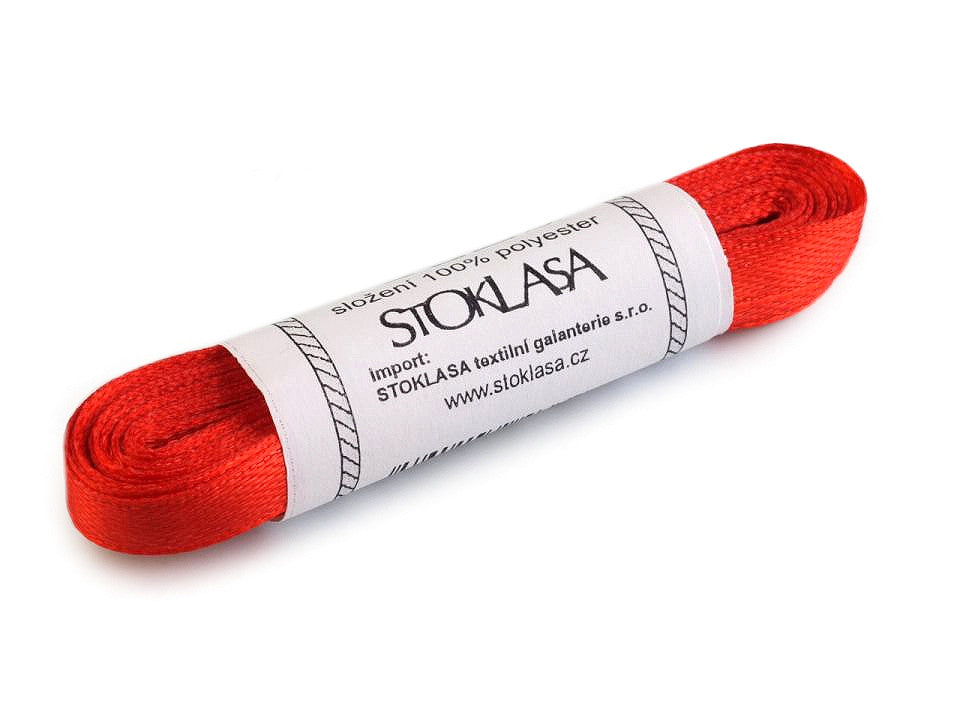 Paquets de ruban de satin par 5 m, largeur 6 mm