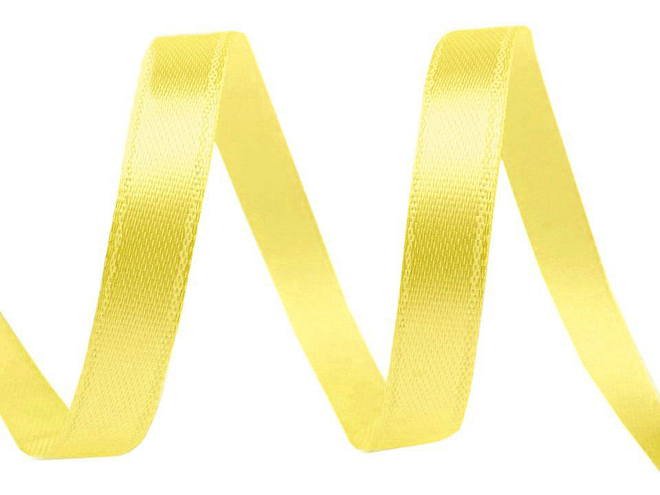 Paquets de ruban de satin par 5 m, largeur 6 mm